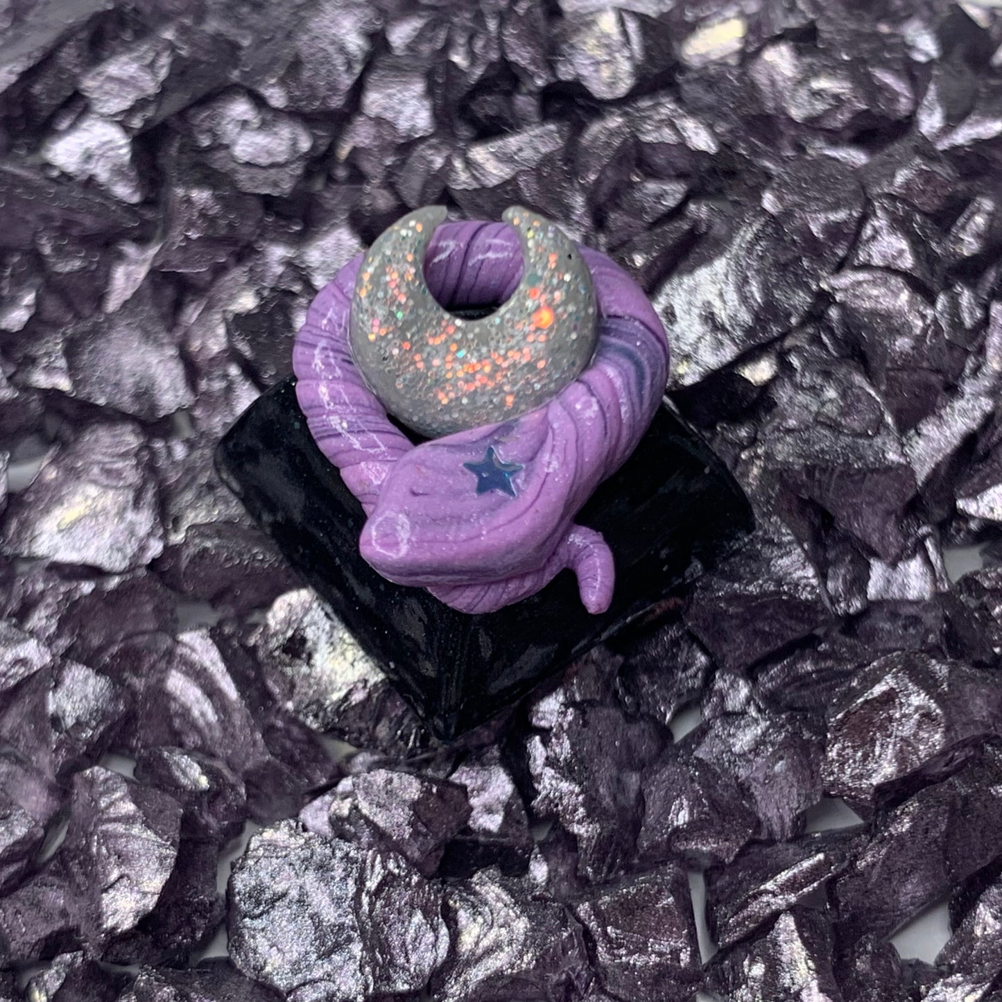 Lunar Magic Ouroboros Artisan Keycap