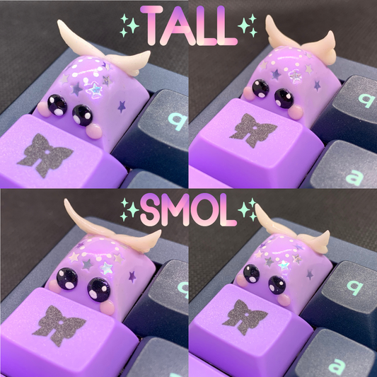 Lilac Cherub Artisan Keycap